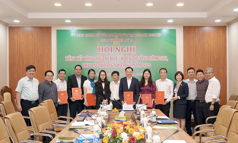 Tổng kết công tác thi đua - khen thưởng tại Cụm thi đua số 2 Ủy ban Quản lý vốn Nhà nước tại doanh nghiệp